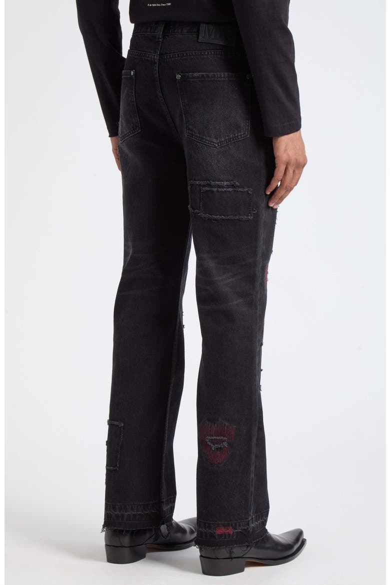 Texoma Patchwork Jeans, Alternate, color, WASHED BLACK