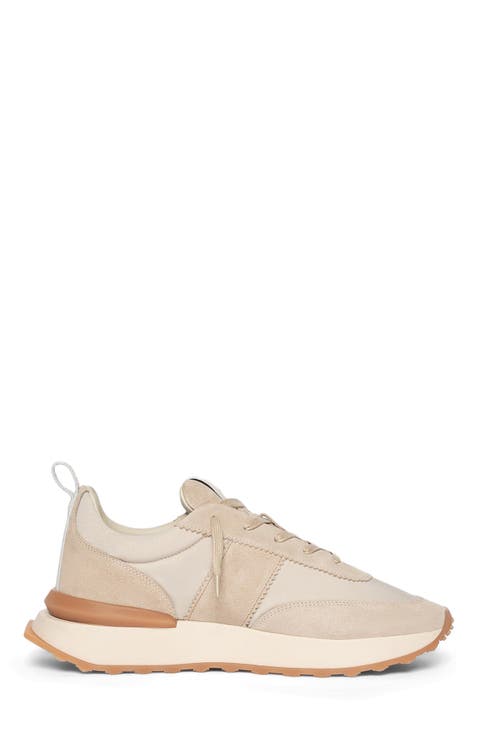 Monaco Suede and Nylon Runner