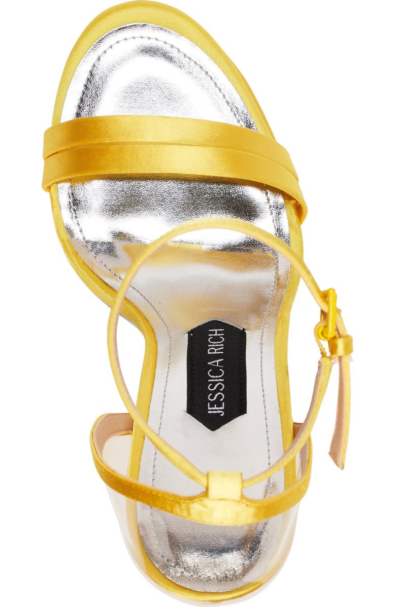 JESSICA RICH Love Platform Sandal, Alternate, color,