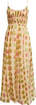 Free People Ciella Floral Cotton Maxi Dress