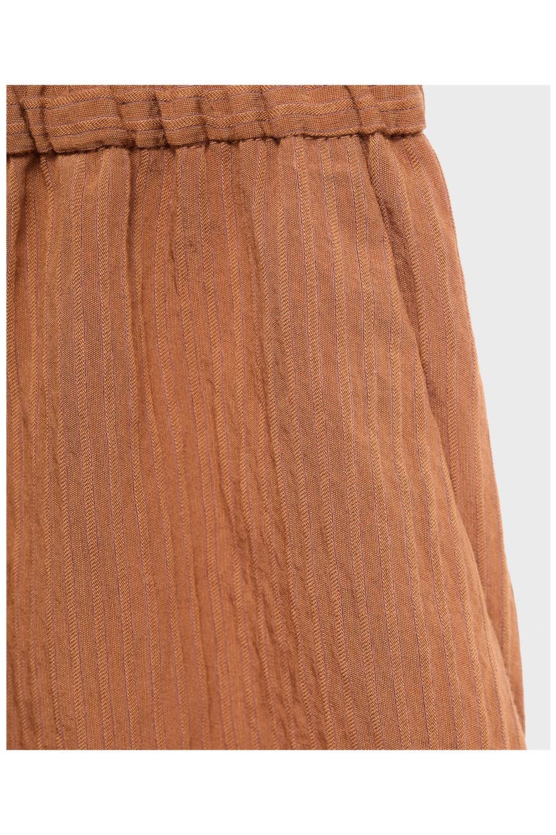 Textured Shorts, Alternate, color, BROWN