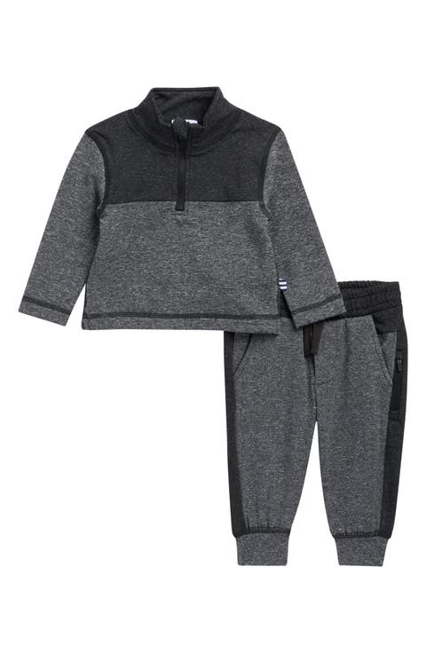 Voyager Quarter Zip Pullover & Drawstring Joggers Set