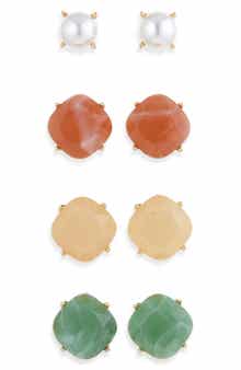 Tasha Set of 4 Stud Earrings