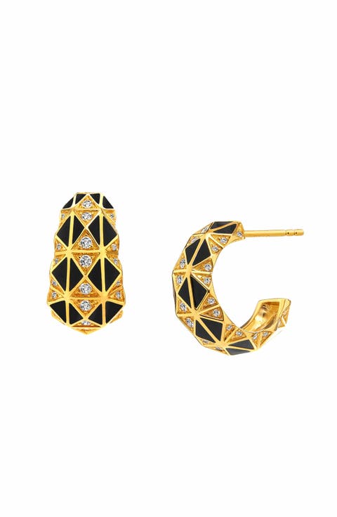 Enamel Hoops