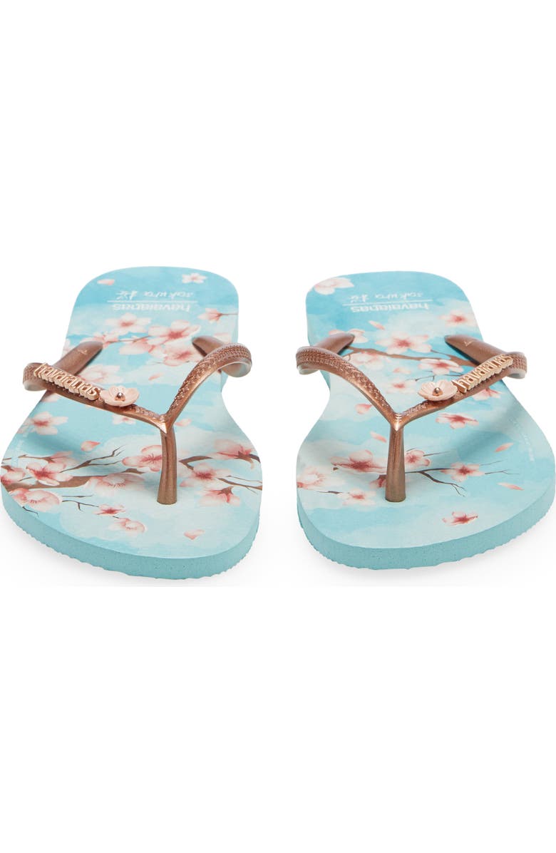 Havaianas Slim Cherry Blossom Flip Flop, Alternate, color,