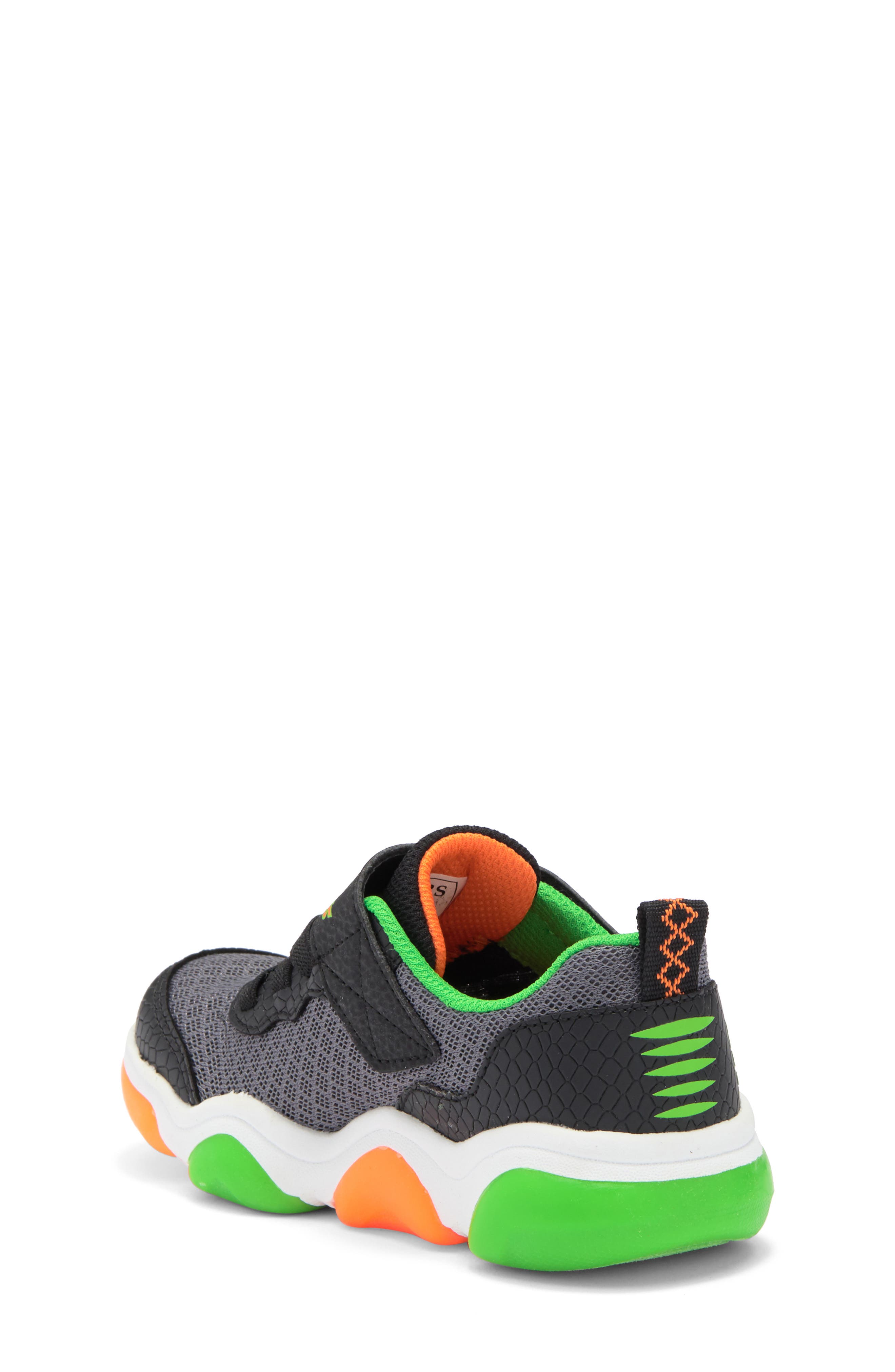 Kids' Mighty Glow 2.0 Sneaker, Alternate, color, BKOR-BLACK