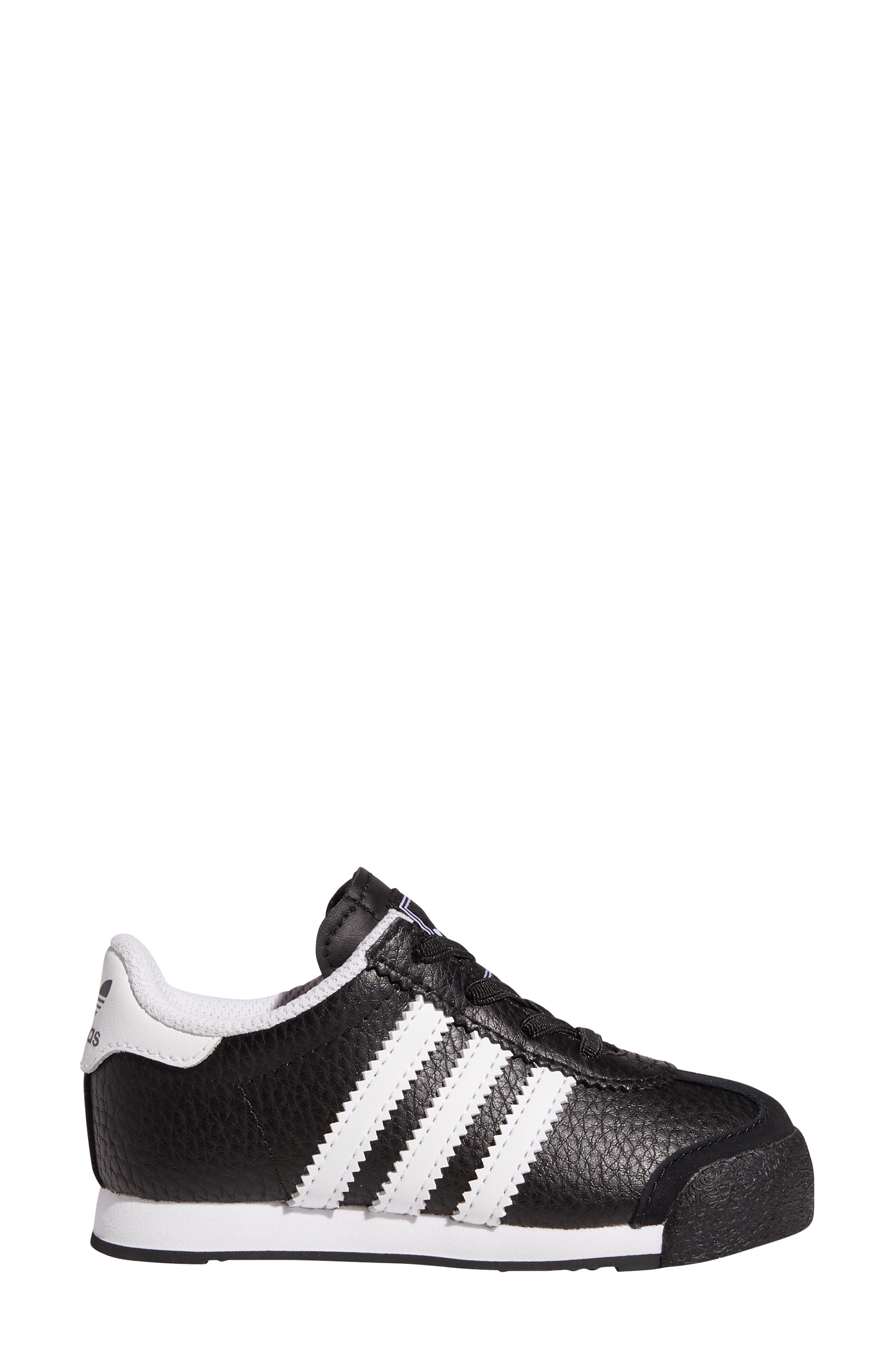 adidas Kids' Samoa Sneaker, Alternate, color, Cblack/Ftw