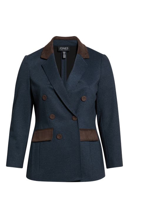 Notched Collar Blazer