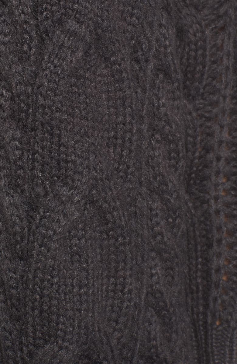 BP. Cable Knit Cardigan, Alternate, color, 