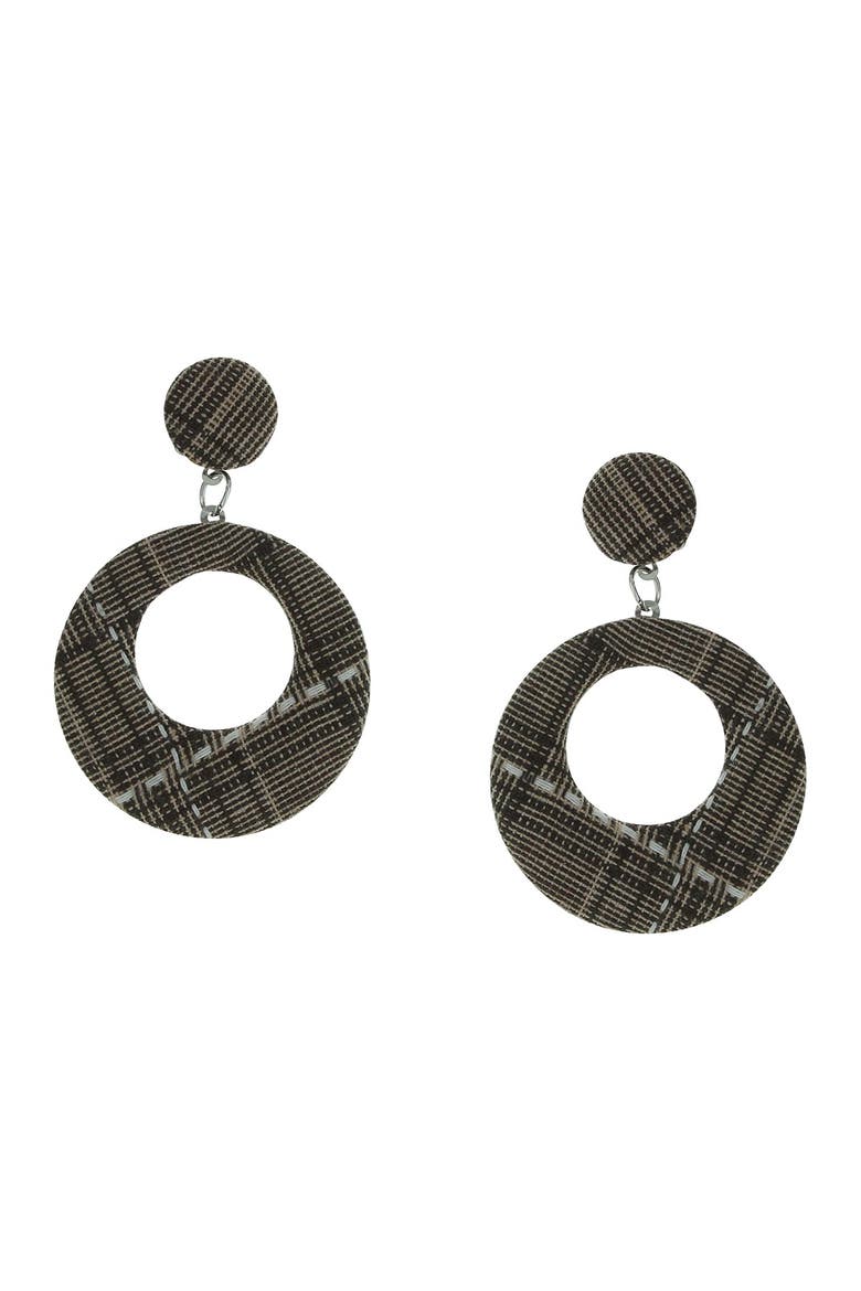 Neva Drop Earrings, Main, color, SILVER