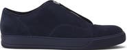 Lanvin Dbb1 Suede Zip Sneakers