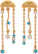 Girls Crew Jellyfish Drop Earrings