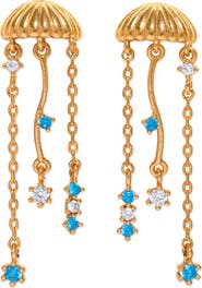 Girls Crew Jellyfish Drop Earrings