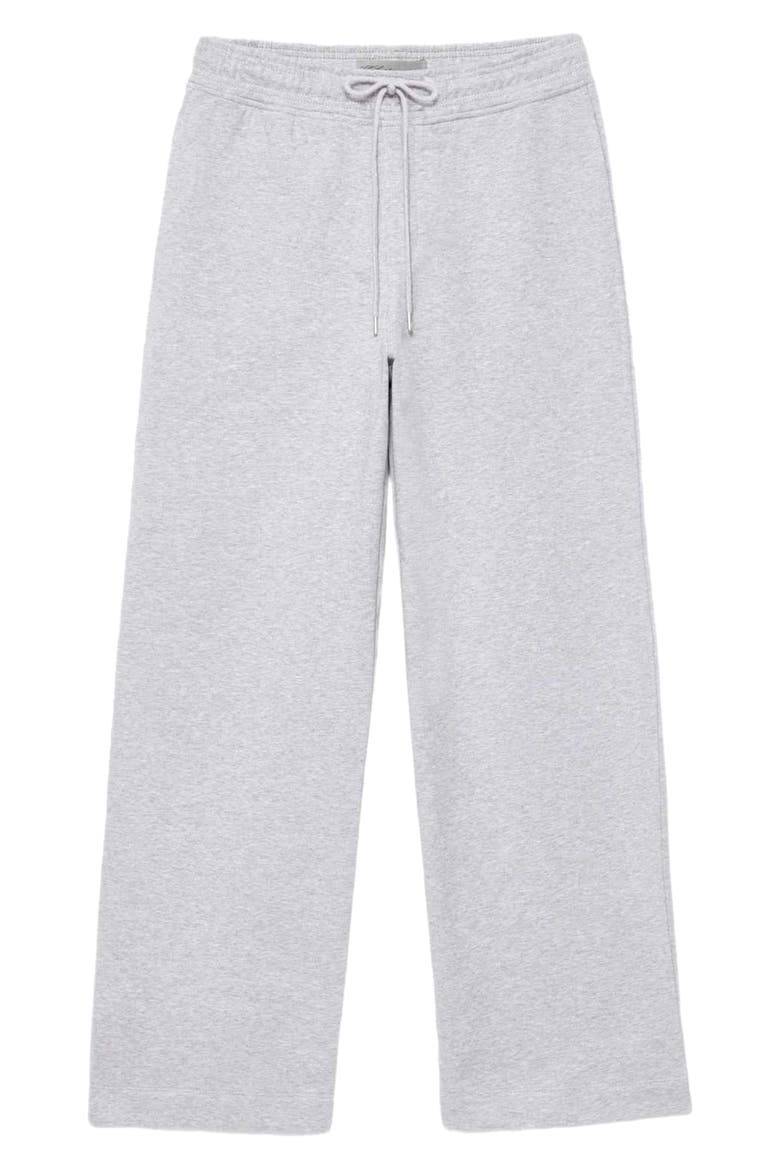 Lily Wide Leg Sweatpants, Alternate, color, GREY MARL