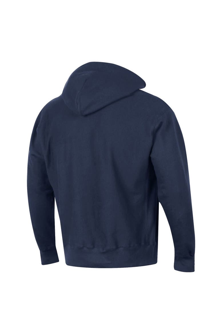 Men's Champion Navy Jackson State Tigers Tall Arch Pullover Hoodie, Alternate, color, Navy