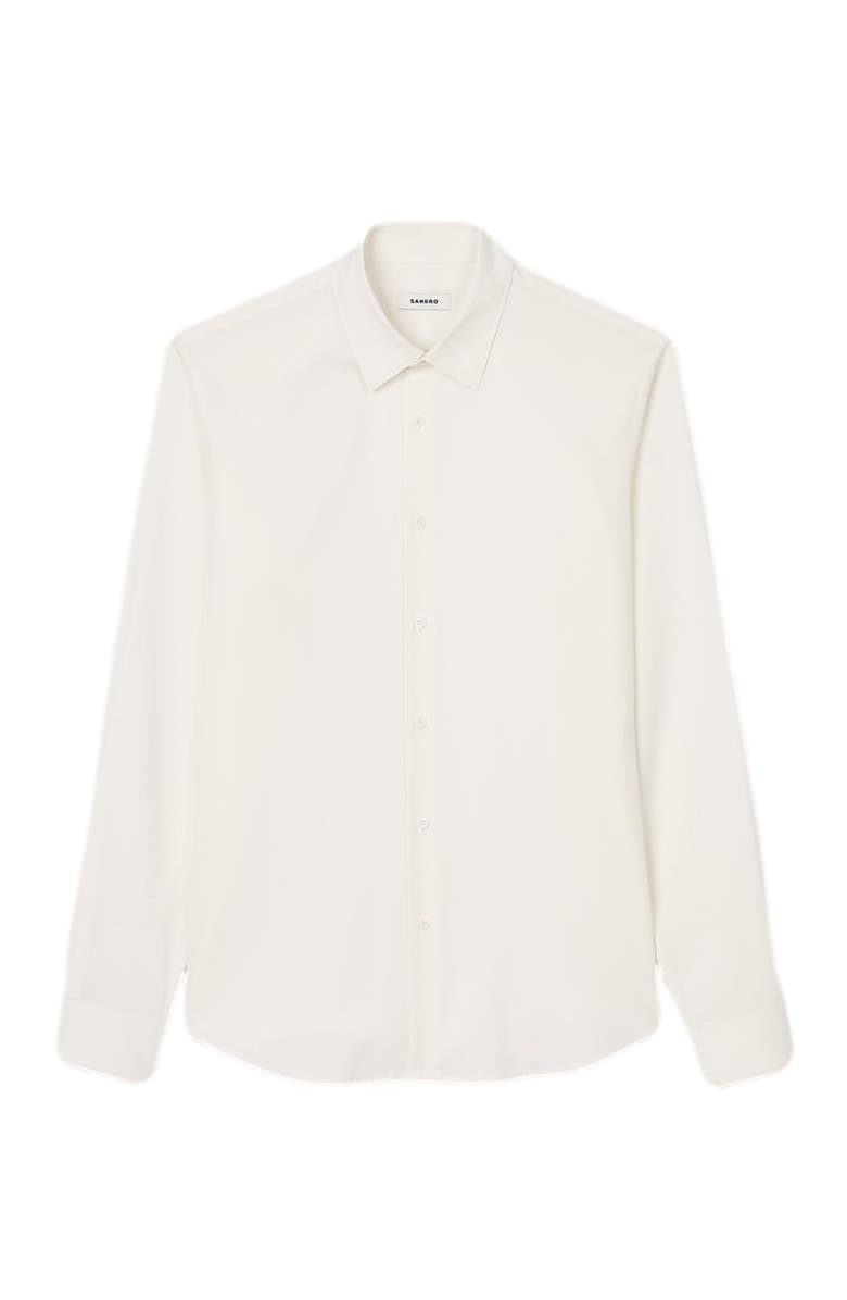 SANDRO Long-sleeved loose-fit shirt, Alternate, color, 