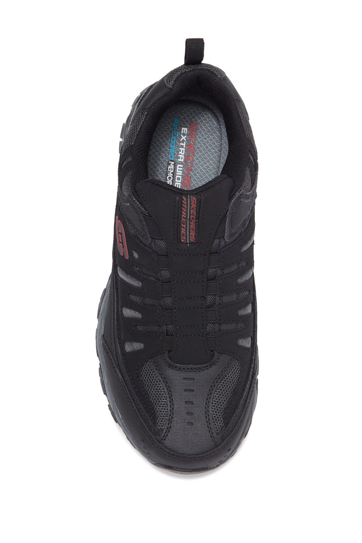 SKECHERS After Burn M. Fit Athletic Shoe, Alternate, color, Bkcc