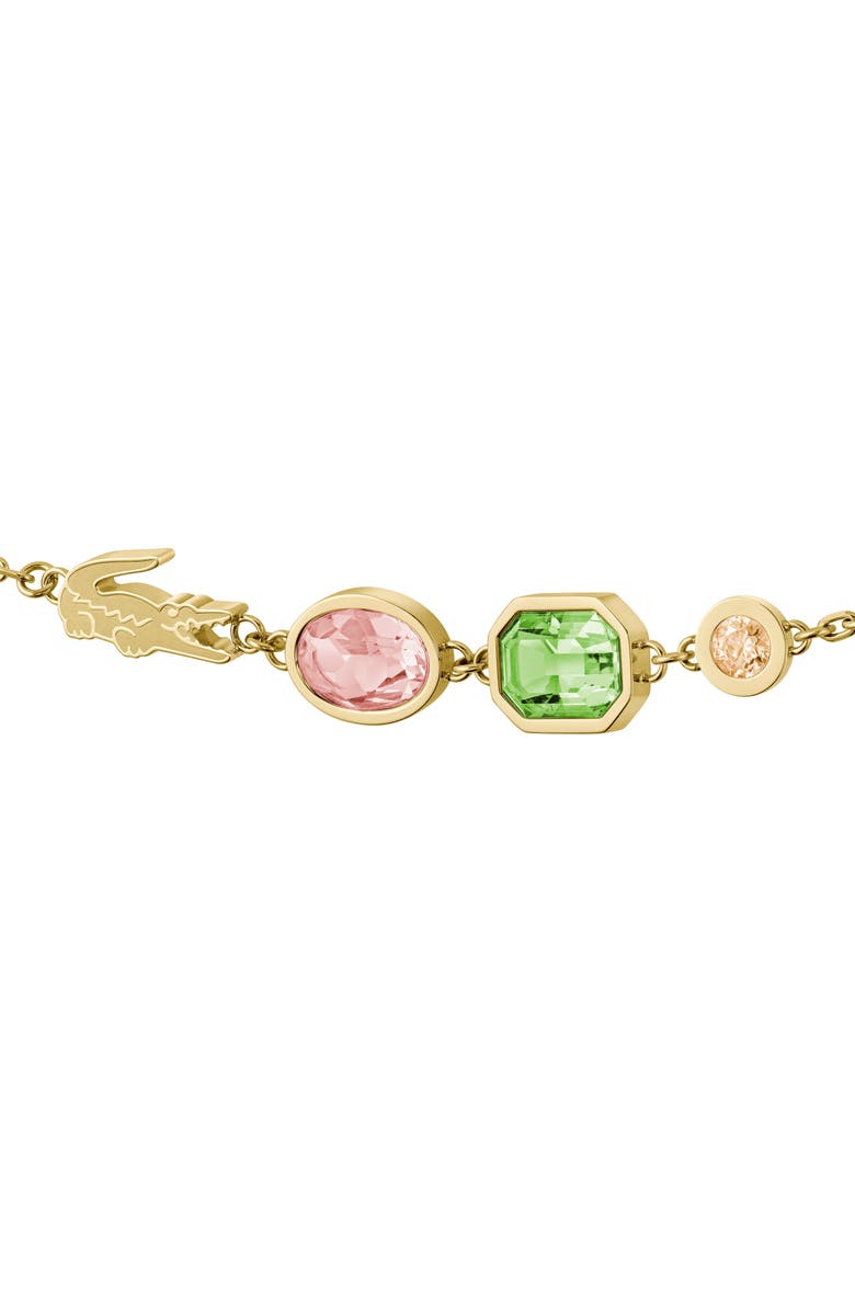 Lacoste Deva Crystal Line Bracelet, Alternate, color,