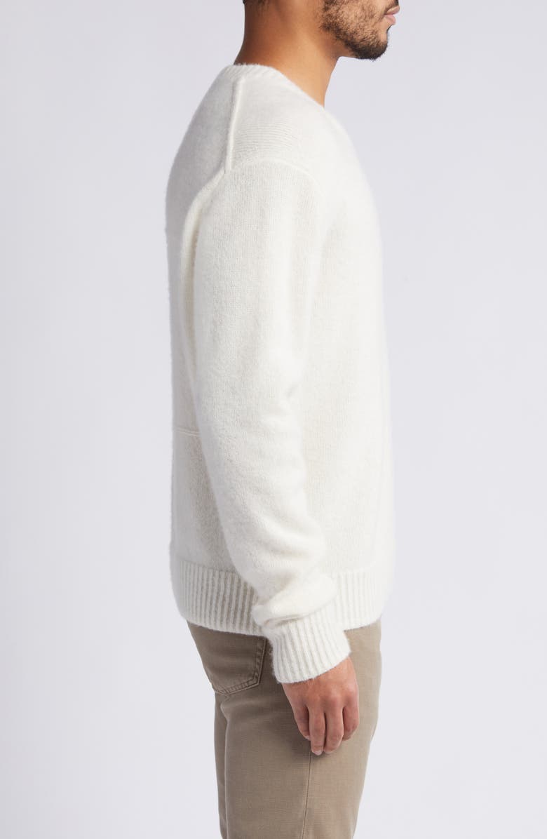 FRAME Cashmere & Silk Crewneck Sweater, Alternate, color, 