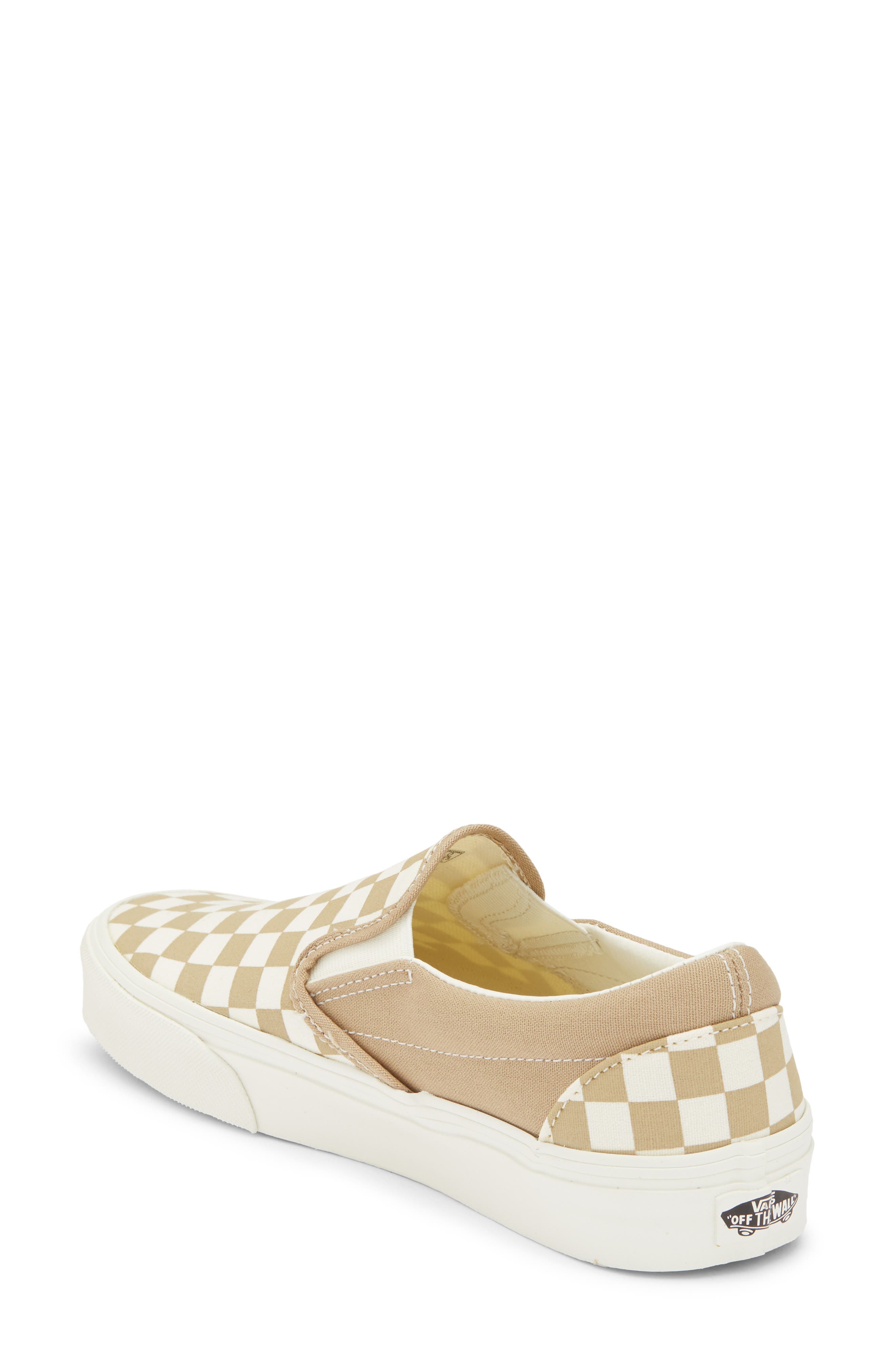 Gender Inclusive Classic Slip-On Sneaker, Alternate, color, CHECKERBOARD INCENSE