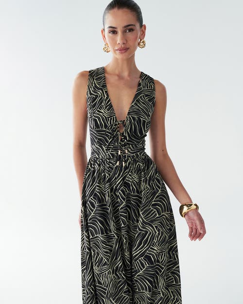 Bwldr Amber Maxi Dress In Black