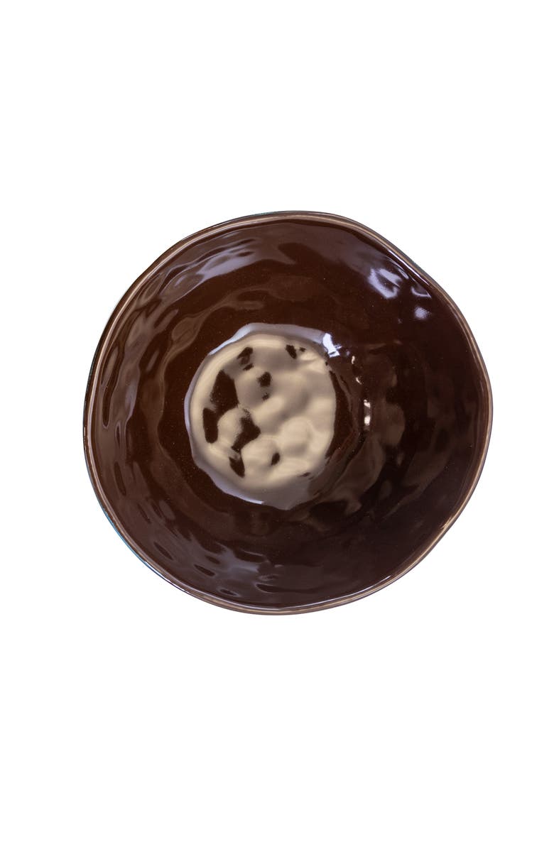 Elama Sea Glass 16 Piece Luxurious Stoneware Dinnerware with Complete Setting for 4, Alternate, color, Blue