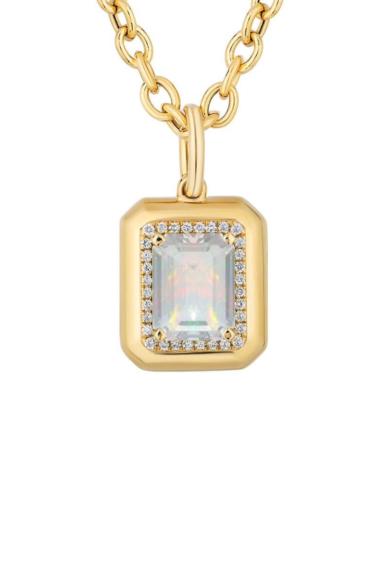 GOSHWARA Emerald Cut Pendant Necklace, Alternate, color, 