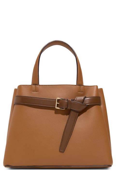 Ebaeclya Faux Leather Satchel