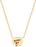 Crislu x Peanuts® SMAK! Thought Balloon Pendant Necklace