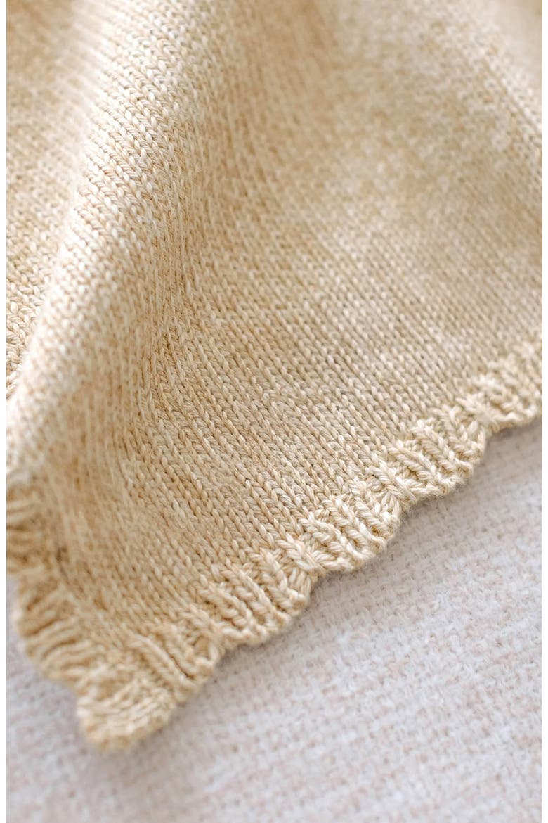 Baby Bear Lovey & Soother Blanket, Alternate, color, BEIGE