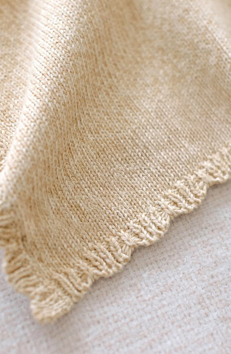 cuddle+kind Baby Bear Lovey & Soother Blanket, Alternate, color, Beige