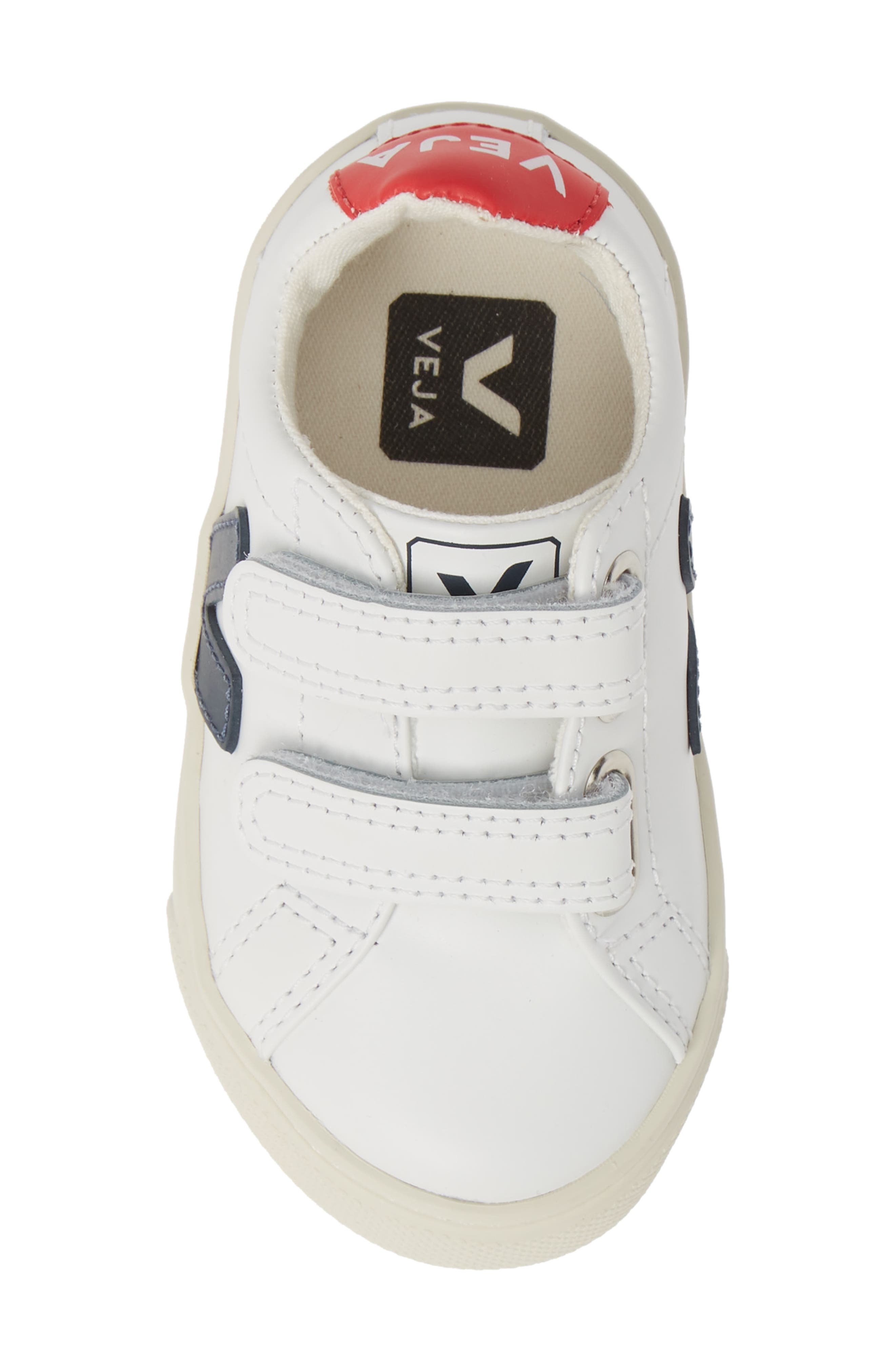 Esplar Double Strap Sneaker, Alternate, color, EXTRA-WHITE NAUTICO PEKIN