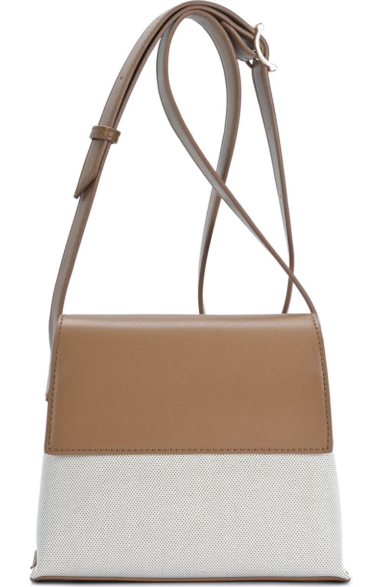 Rachel Zoe Canvas Messenger Bag, Main, color, Tan