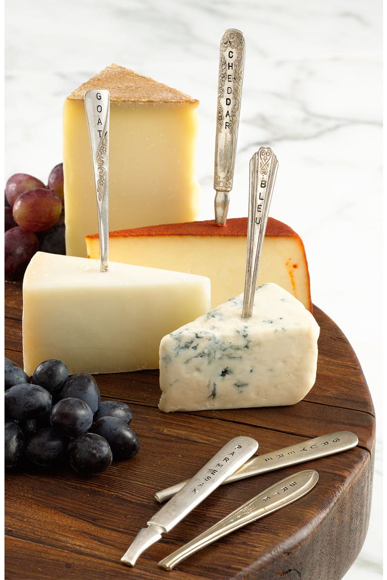 Cheese Markers, Alternate, color, SILVER