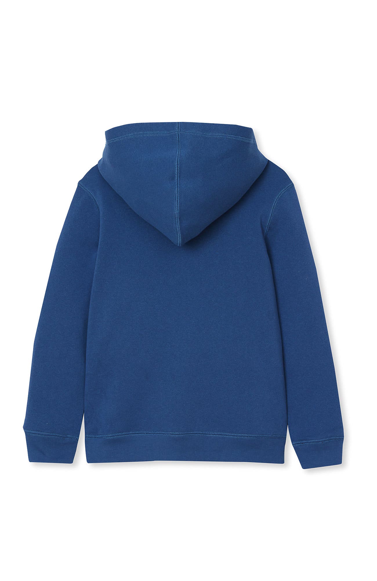 Lands' End Kids Husky Solid Fleece Zip Hoodie | Nordstrom
