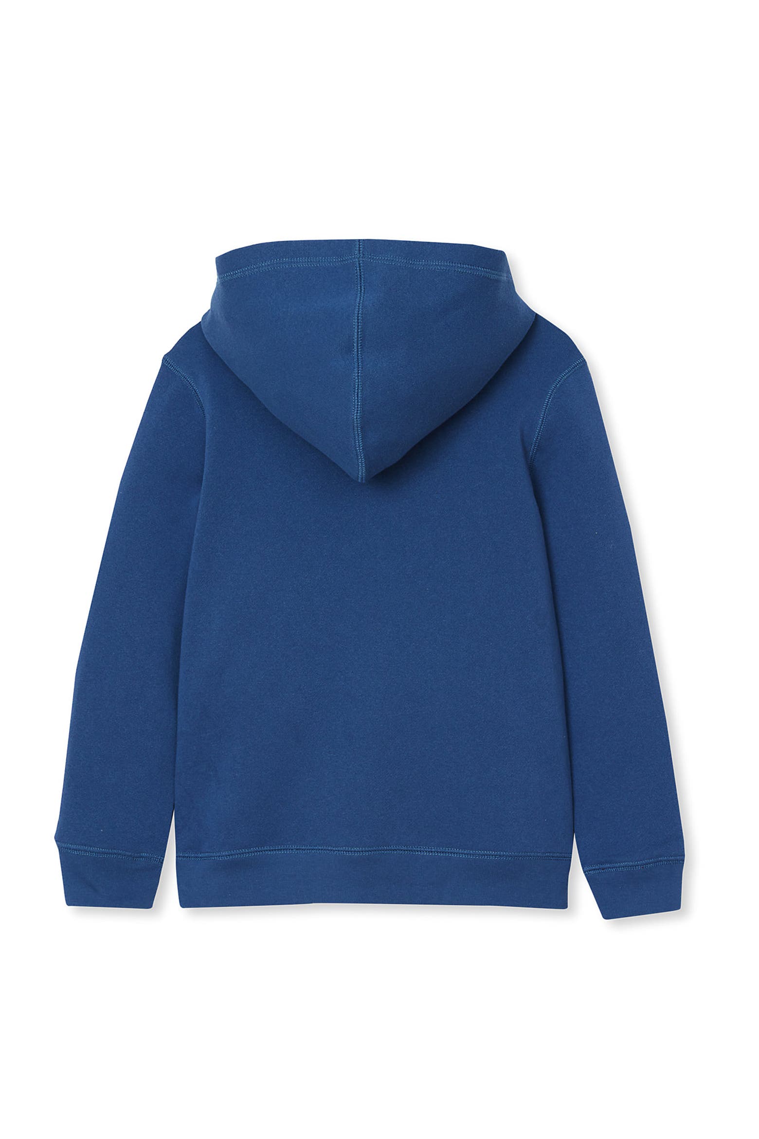 Person Solid Color Lands' End Kids Husky Solid Fleece Zip Hoodie | Nordstrom