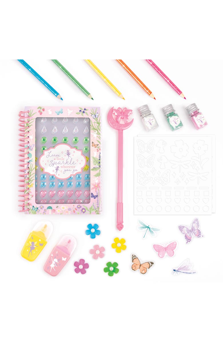 Three Cheers For Girls Make It Real Fairy Garden Novelty Sketching Set, Alternate, color, Multicolored