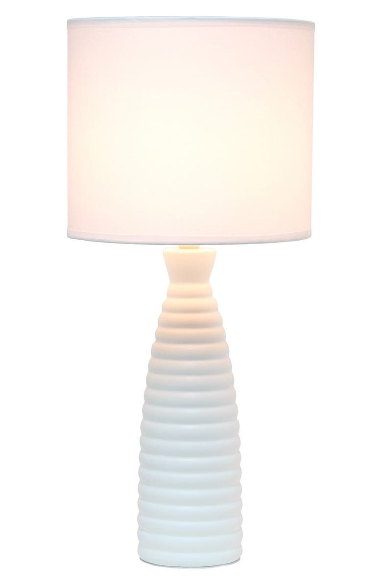 LALIA HOME Off-White Bottle Table Lamp, Alternate, color,