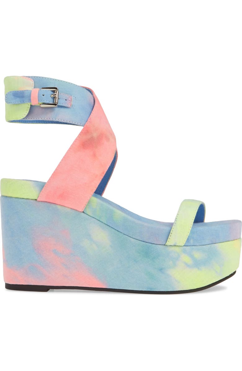 Jeffrey Campbell Kalli Platform Wedge Sandal, Alternate, color,