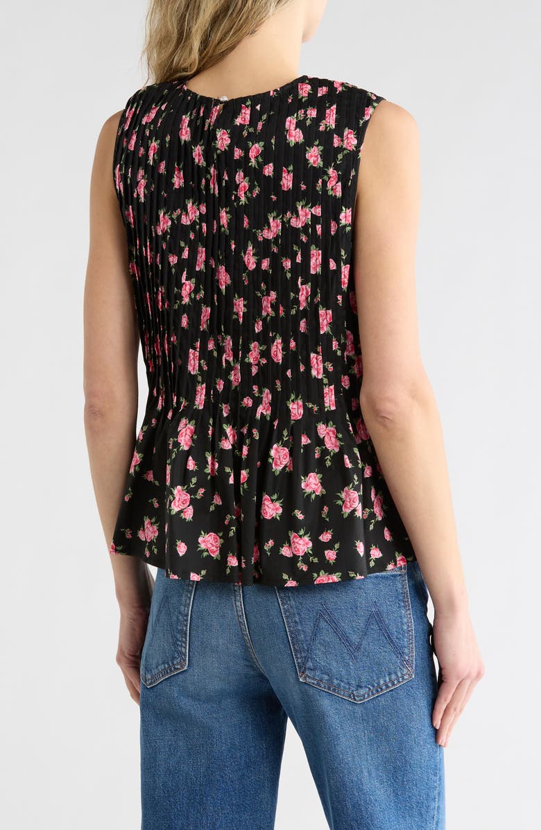 WAYF Pleated Printed Top, Alternate, color, 