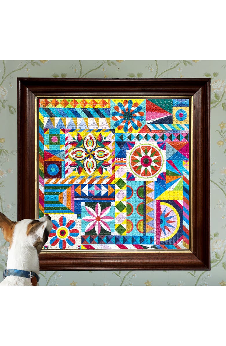 eeBoo Piece and Love Sunshine Garden 1000 Piece Puzzle, Alternate, color, 