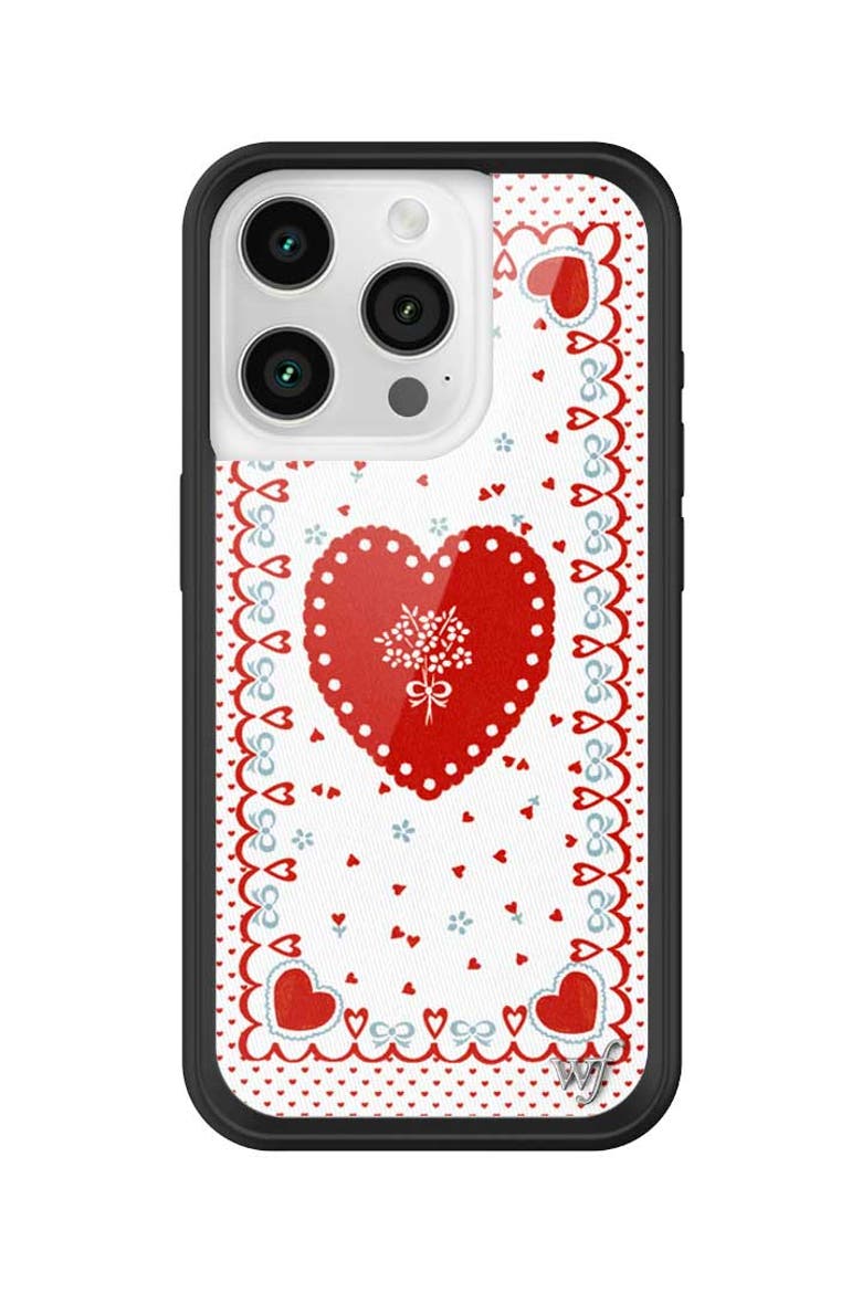 Lovers Lane iPhone Case, Alternate, color, White