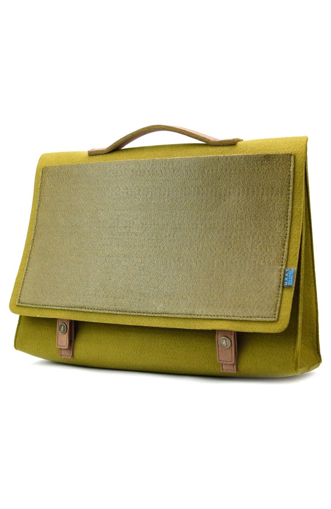 'Mateo' Briefcase, Alternate, color, OLIVE GREEN