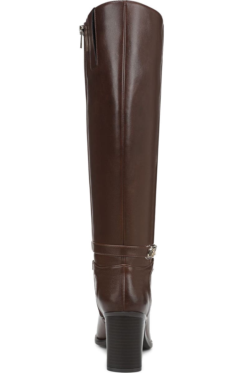Naturalizer Jane Riding Boot, Alternate, color, Cappuccino Brown Faux Leather