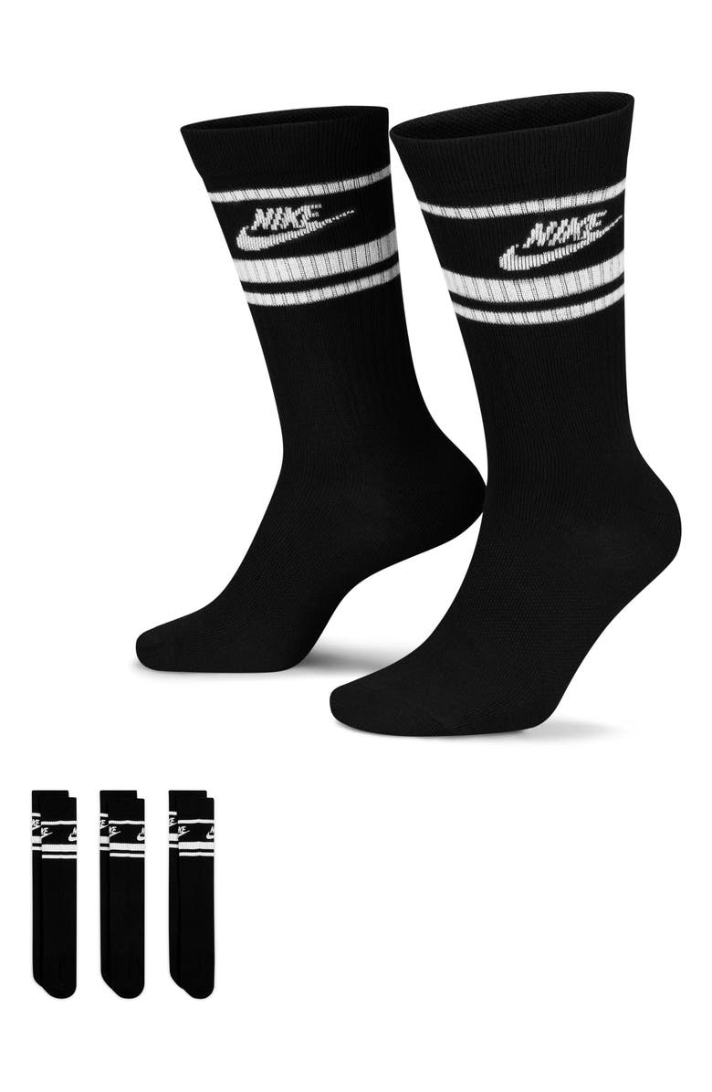 Nike 3-Pack Dri-FIT Everyday Essentials Crew Socks, Main, color,