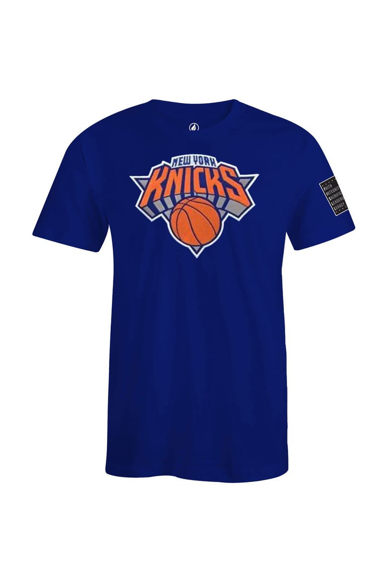 Unisex FISLL x Black History Collection  Royal New York Knicks T-Shirt, Alternate, color, Royal