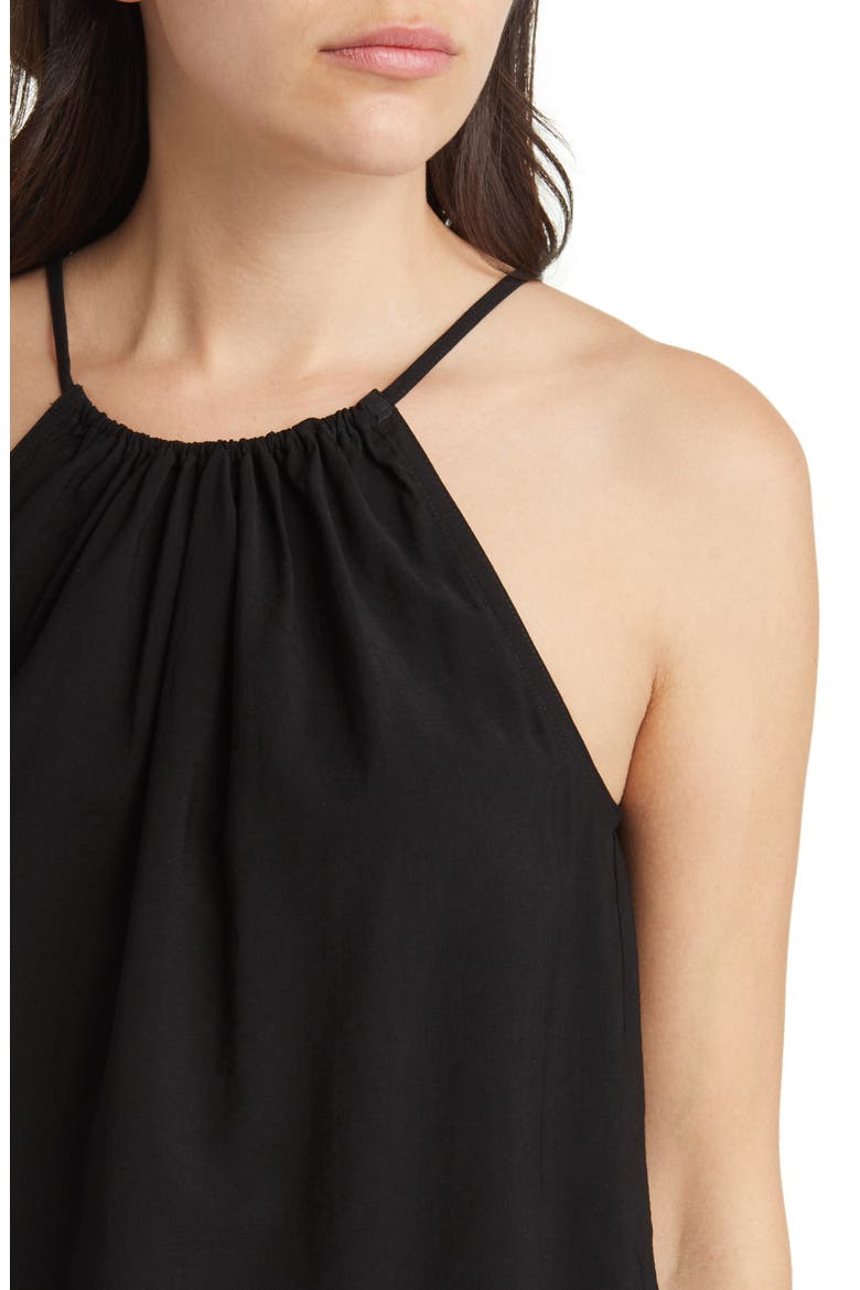 Halter Camisole, Alternate, color, BLACK