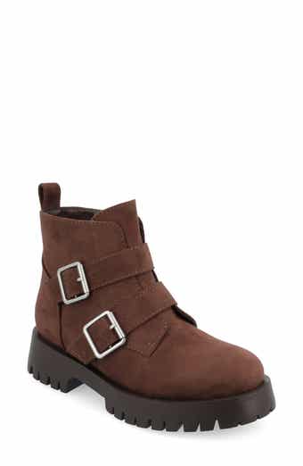 Maebry Buckle Bootie