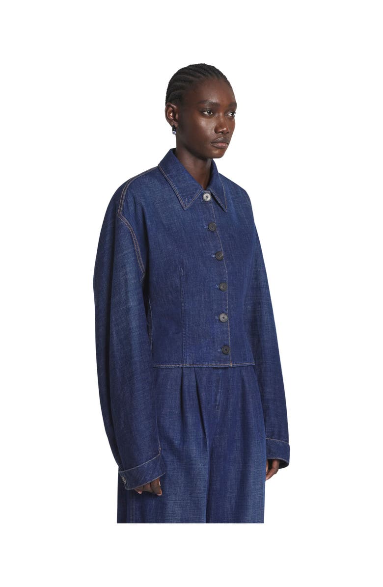 Lanvin Tailored Denim Jacket, Alternate, color, 