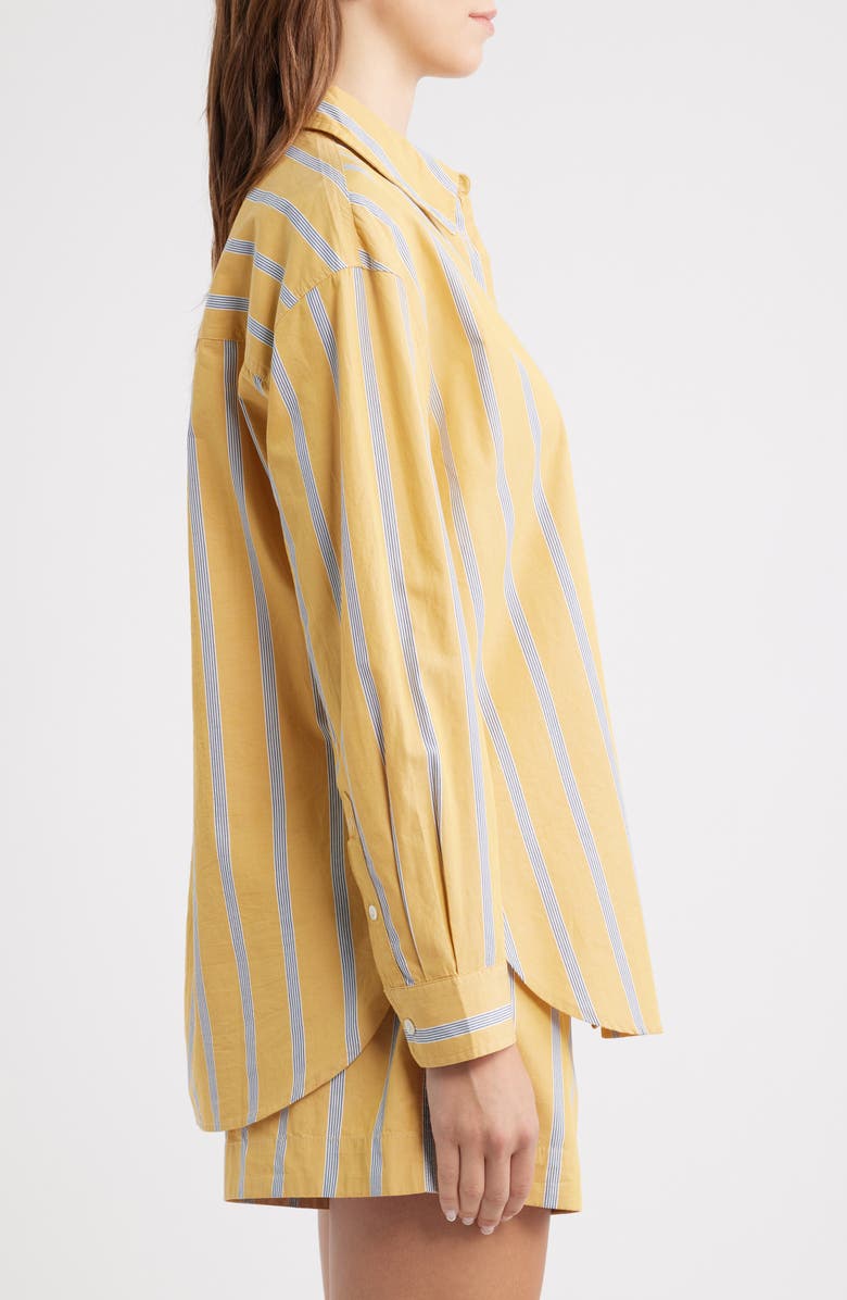 Madewell The Easy Shirt, Alternate, color, Chantrelle